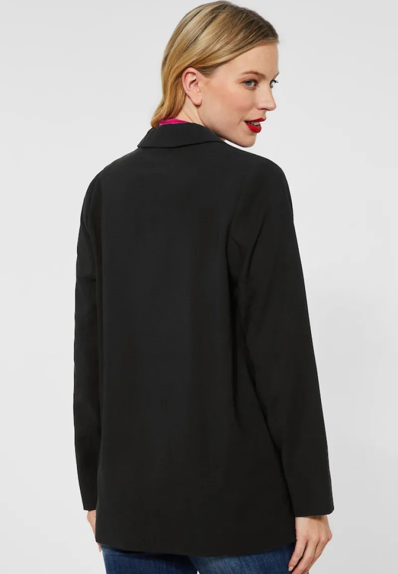 Street One Jacken*Casual Longblazer Black