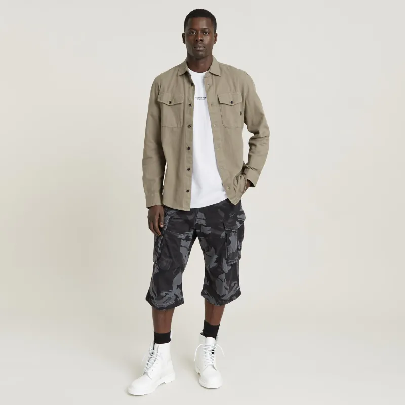 G-star Raw Shirts*Center chest loose r t white