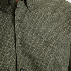 Vanguard Hemden*CF Print Minimal V lines chimera