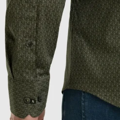 Vanguard Hemden*CF Print Minimal V lines chimera