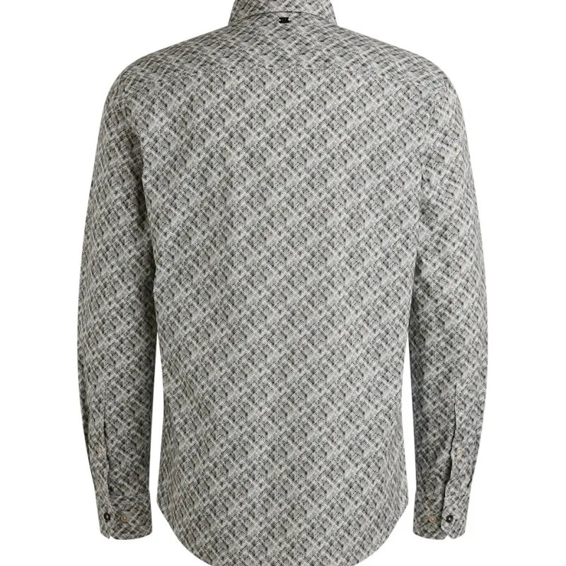 Vanguard Hemden*CF Printed Tweed gray dawn