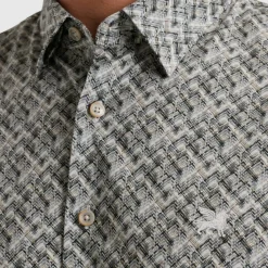 Vanguard Hemden*CF Printed Tweed gray dawn