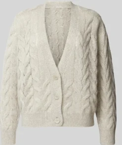 Tara-M Pullover & Sweatshirts*CHAJA Cardigan V moonbeam mel. 13-0000 mel.