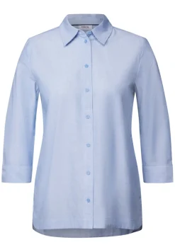 Cecil Blusen*Chambray Bluse blouse blue