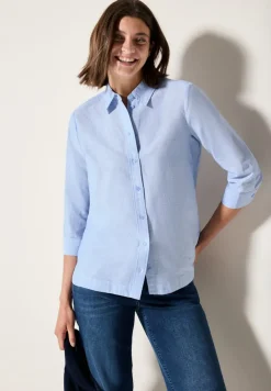 Cecil Blusen*Chambray Bluse blouse blue