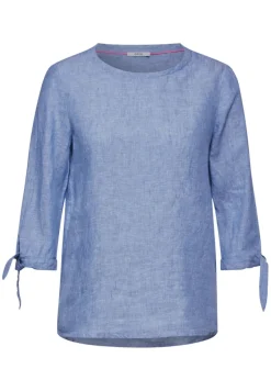 Cecil Blusen*Chambray Bluse linen chambray blue