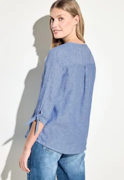 Cecil Blusen*Chambray Bluse linen chambray blue