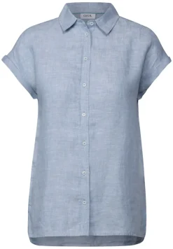 Cecil Blusen*Chambray Leinenbluse chambray forever blue