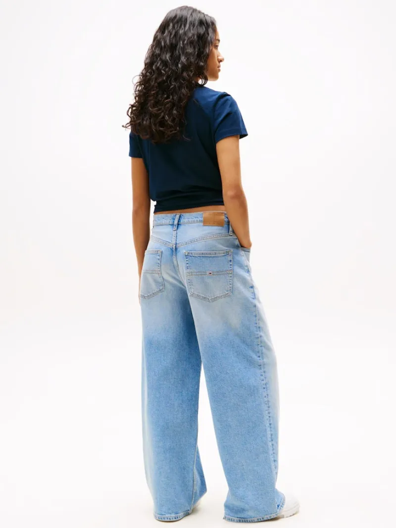 Tommy Jeans Jeans*CHARLIE MR LOOSE WD BI0112 CO denim light