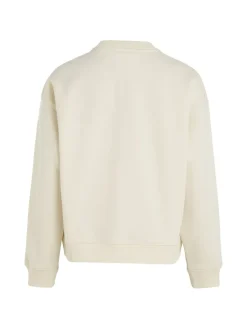 Calvin Klein Jeans Pullover & Sweatshirts*CHENILLE CK CREWNECK eggshell