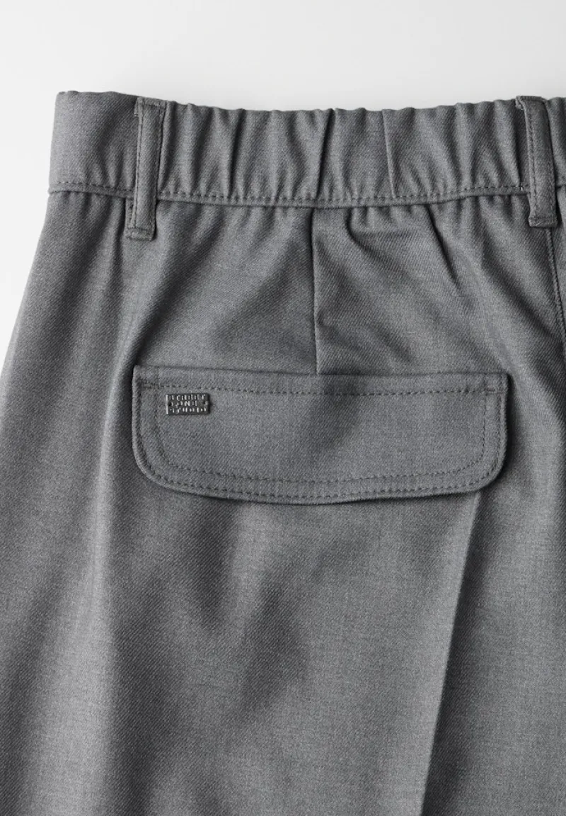 STREET ONE STUDIO Hosen*Chino im Melange-Look dust grey