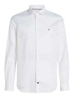 Tommy Hilfiger Hemden|Big Boys*CL - FLEX POPLIN SF SHIRT Bright White