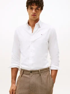 Tommy Hilfiger Hemden|Big Boys*CL - OXFORD SLD STCH RF BTD SHT optic white