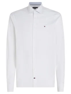 Tommy Hilfiger Hemden|Big Boys*CL - STCH POP CTRST SHIRT PRK SF optic white