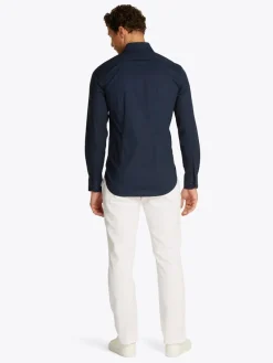 Tommy Hilfiger Hemden|Big Boys*CL - STCH POP CTRST SHIRT PRK SF desert sky