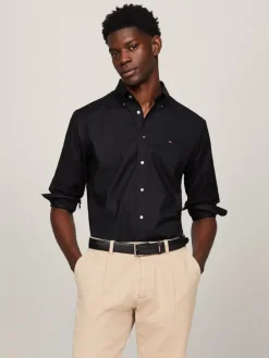 Tommy Hilfiger Hemden|Big Boys*CL FLEX OXF RF SHIRT Black