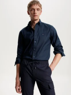 Tommy Hilfiger Hemden|Big Boys*CL FLEX OXF RF SHIRT desert sky