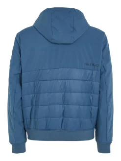 Tommy Hilfiger Jacken|Big Boys*CL MIX MEDIA HOODED JACKET blue coast