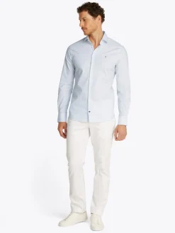 Tommy Hilfiger Hemden|Big Boys*CL STRCH POPLIN STP SF SHIRT PRK breezy blue - multi