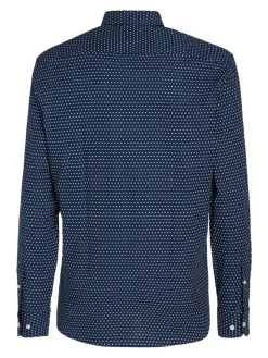 Tommy Hilfiger Hemden|Big Boys*CL-W OXF CIRCLE PRINT SHIRT RF navy