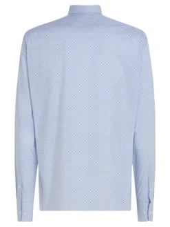 Tommy Hilfiger Big Boys|Hemden*CL-W SMALL PRINT RF SHIRT JHN optic white - verona blue