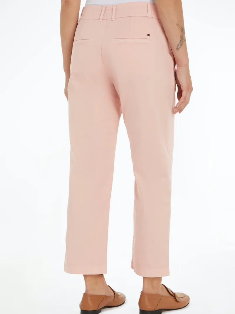 Tommy Hilfiger Hosen*CO BLEND GMD SLIM STRAIGHT CHINO whimsy pink