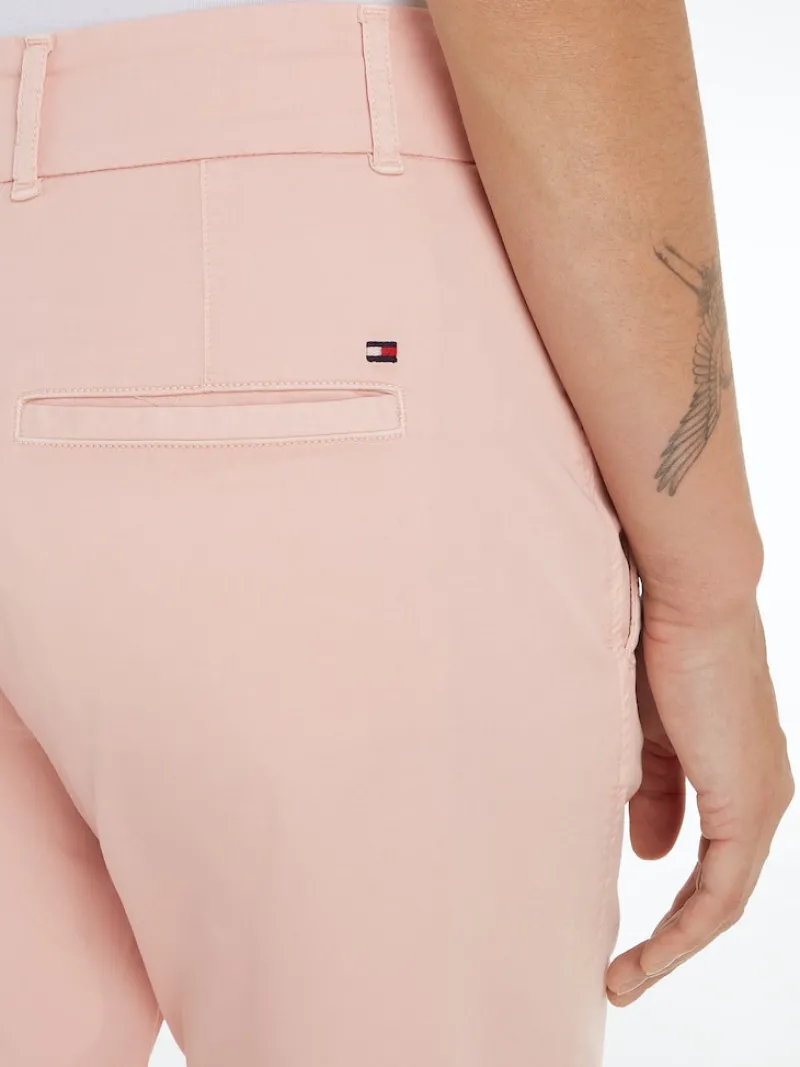 Tommy Hilfiger Hosen*CO BLEND GMD SLIM STRAIGHT CHINO whimsy pink