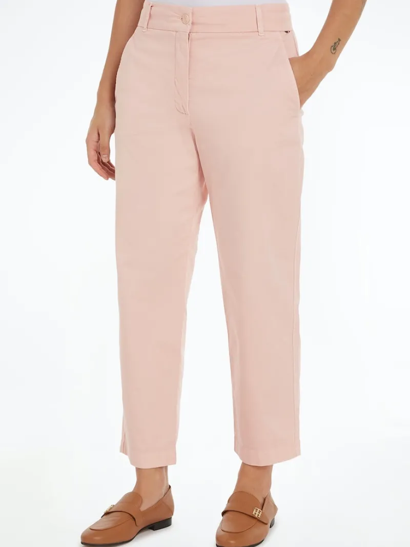 Tommy Hilfiger Hosen*CO BLEND GMD SLIM STRAIGHT CHINO whimsy pink