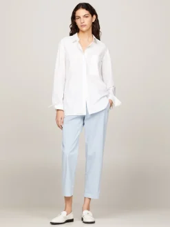 Tommy Hilfiger Hosen*CO BLEND GMD SLIM STRAIGHT CHINO breezy blue