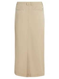 Tommy Hilfiger Röcke*CO BLEND MIDI SKIRT Beige