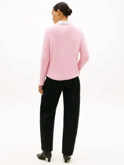 Tommy Hilfiger Pullover & Sweatshirts*CO CARDI FINE GG LS V-NK SWT bonita pink