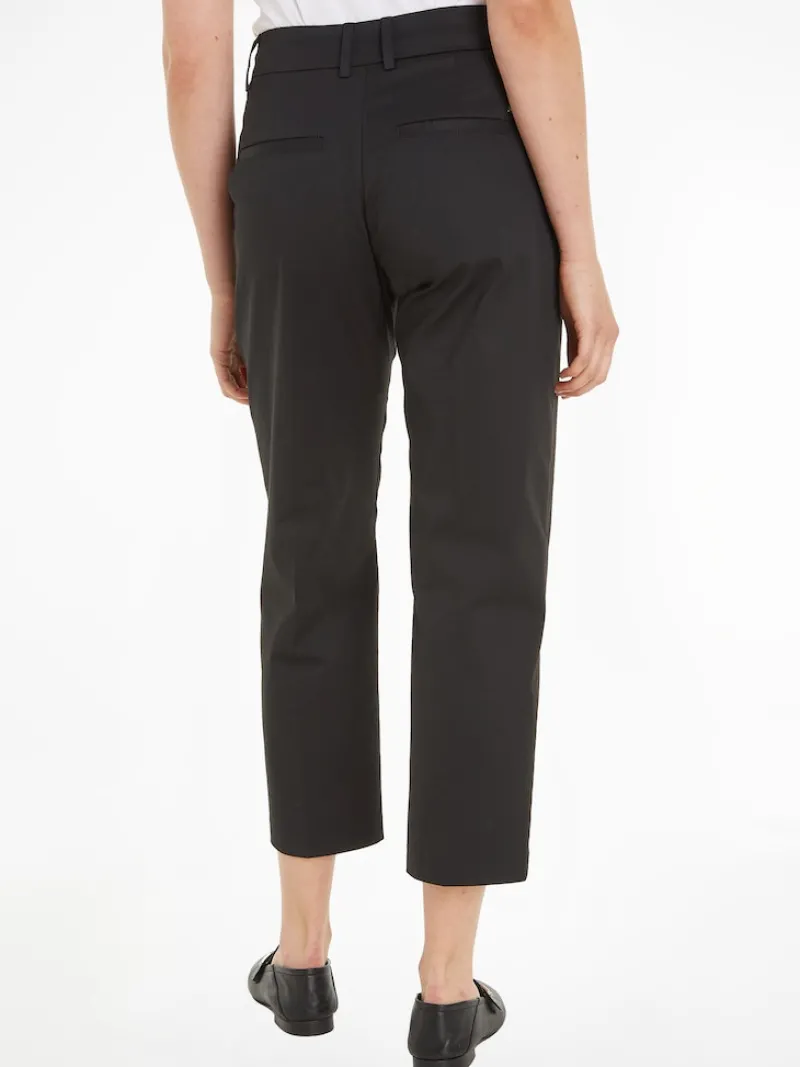 Tommy Hilfiger Hosen*CO SLIM STRAIGHT CHINO Black
