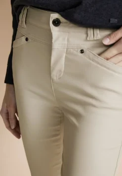 Street One Hosen*Coating Slim Fit Hose smooth sand beige
