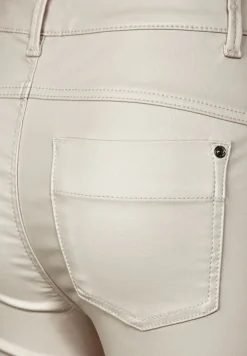 Street One Hosen*Coating Slim Fit Hose smooth sand beige