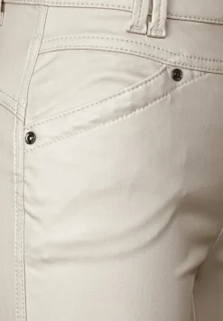 Street One Hosen*Coating Slim Fit Hose smooth sand beige