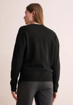 Cecil Pullover & Sweatshirts*College Cardigan Black