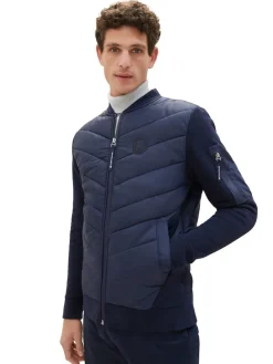 Tom Tailor Jacken|Big Boys*College Sweatjacke sky captain blue