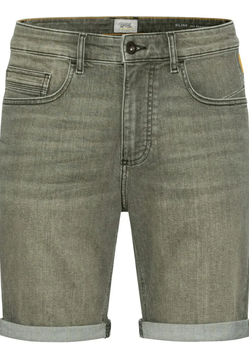 Camel Active Shorts|Big Boys*Colour Denim Shorts Slim Fit khaki