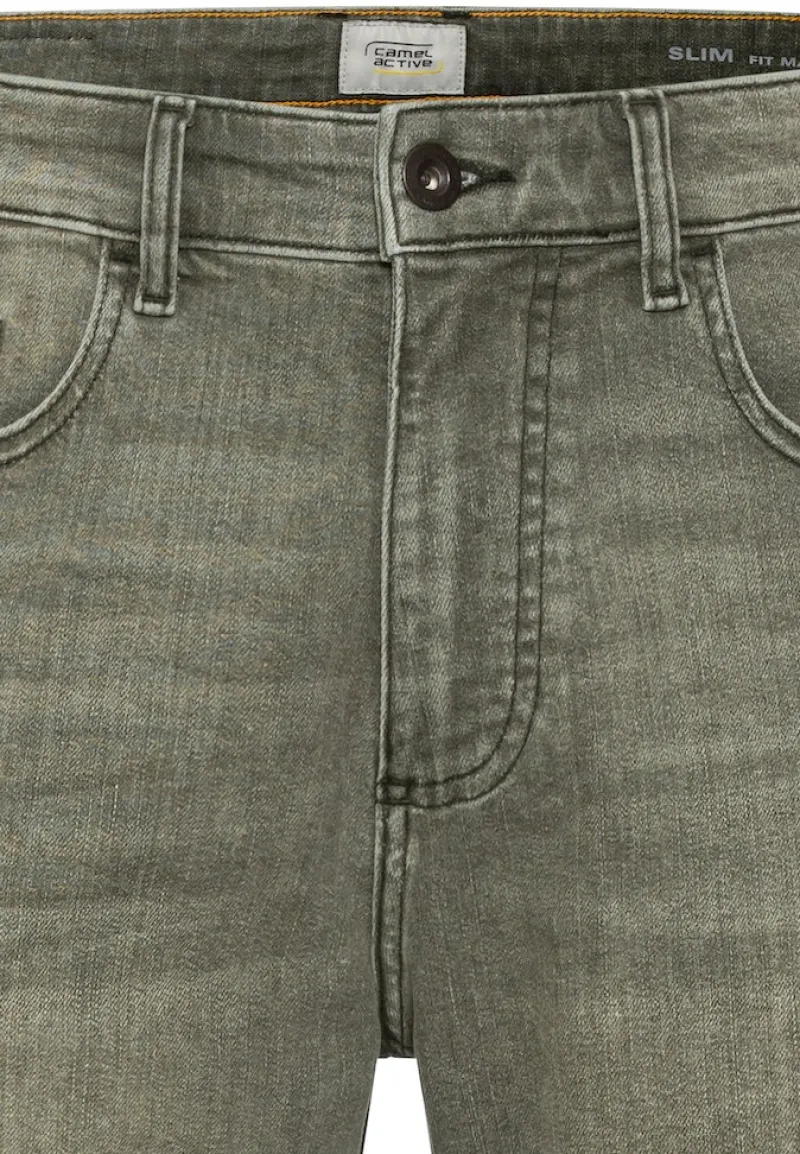 Camel Active Shorts|Big Boys*Colour Denim Shorts Slim Fit khaki