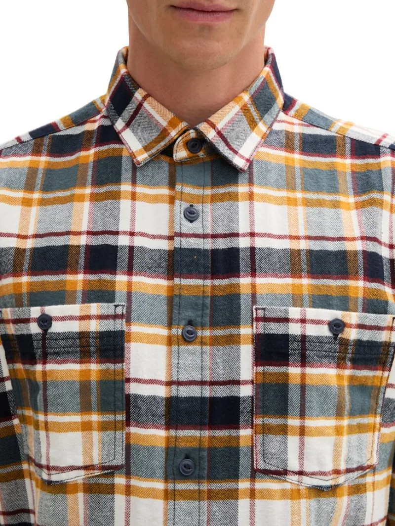 Tom Tailor Hemden|Big Boys*Comfort Hemd mit Karomuster navy multi check