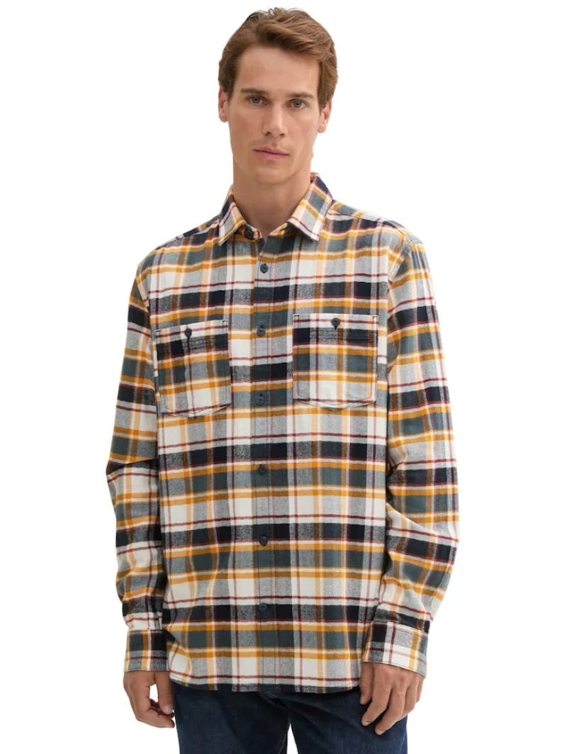 Tom Tailor Hemden|Big Boys*Comfort Hemd mit Karomuster navy multi check