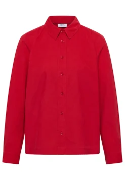 Cecil Blusen*Cord Hemdbluse Fiery Red