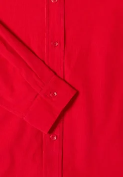 Cecil Blusen*Cord Hemdbluse Fiery Red