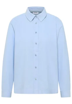 Cecil Blusen*Cord Hemdbluse light sky blue