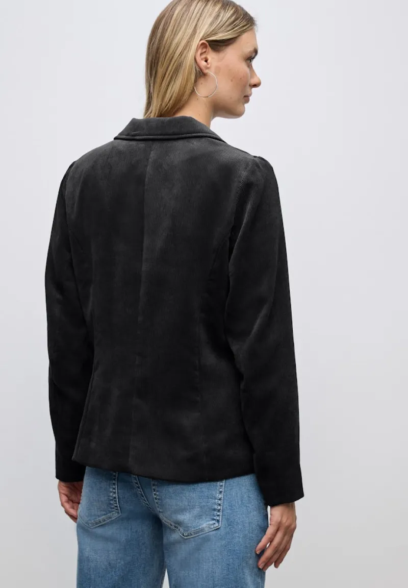 Street One Jacken*Cordblazer Black