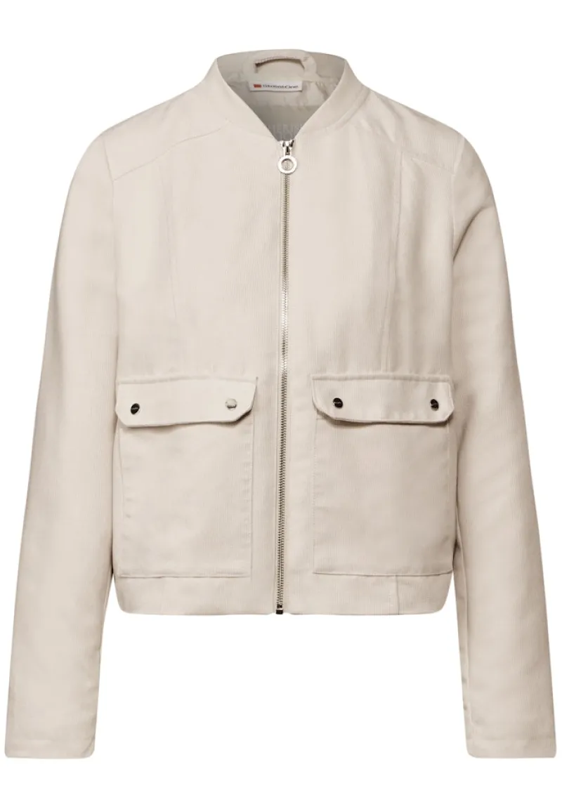 Street One Jacken*Cord-Blouson smooth sand beige