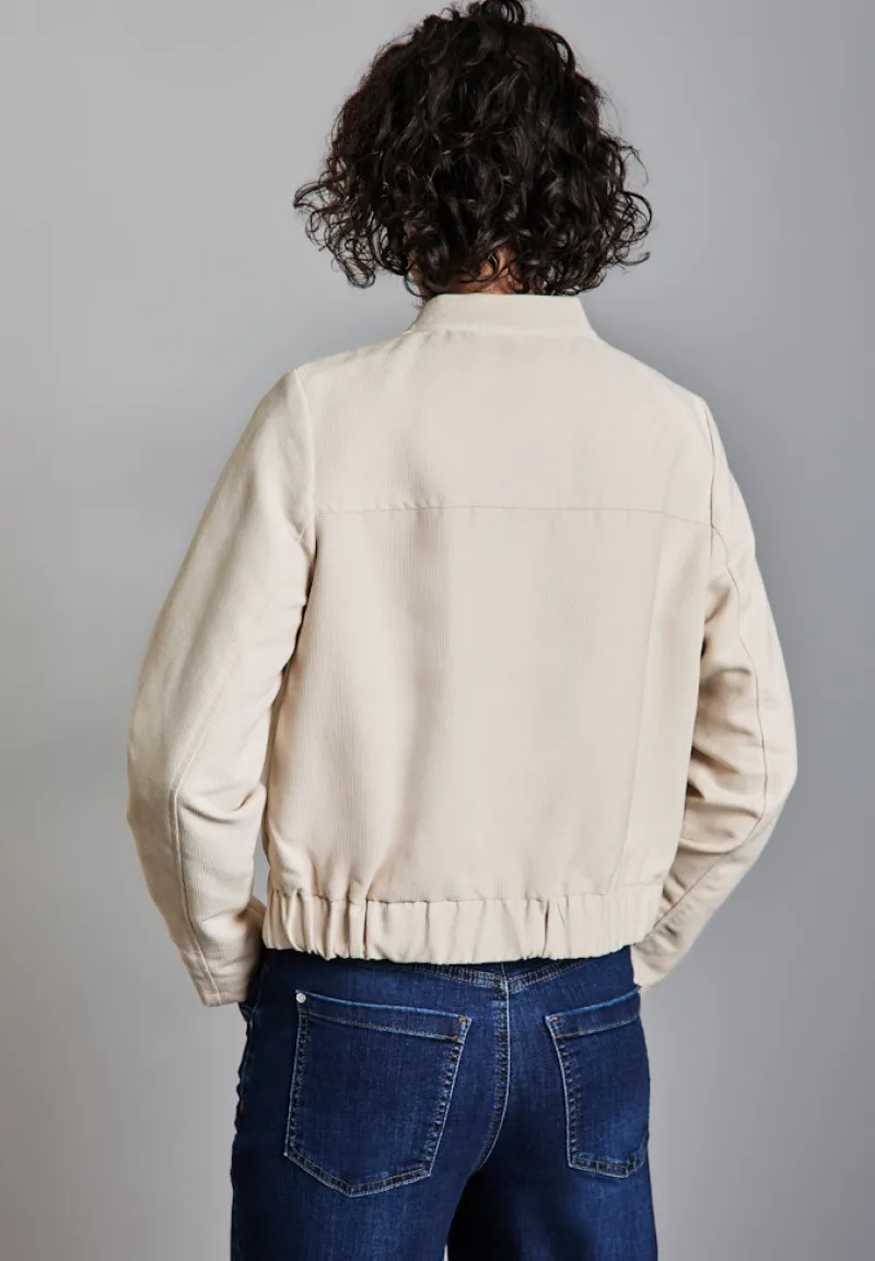 Street One Jacken*Cord-Blouson smooth sand beige