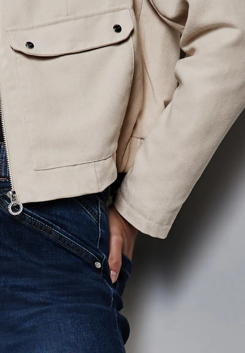 Street One Jacken*Cord-Blouson smooth sand beige