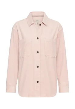 Camel Active Blusen*Cord-Bluse aus reiner Baumwolle mauve pink