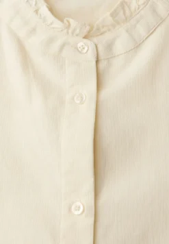 Street One Blusen*Cordbluse mit Tunnelzug soft beige